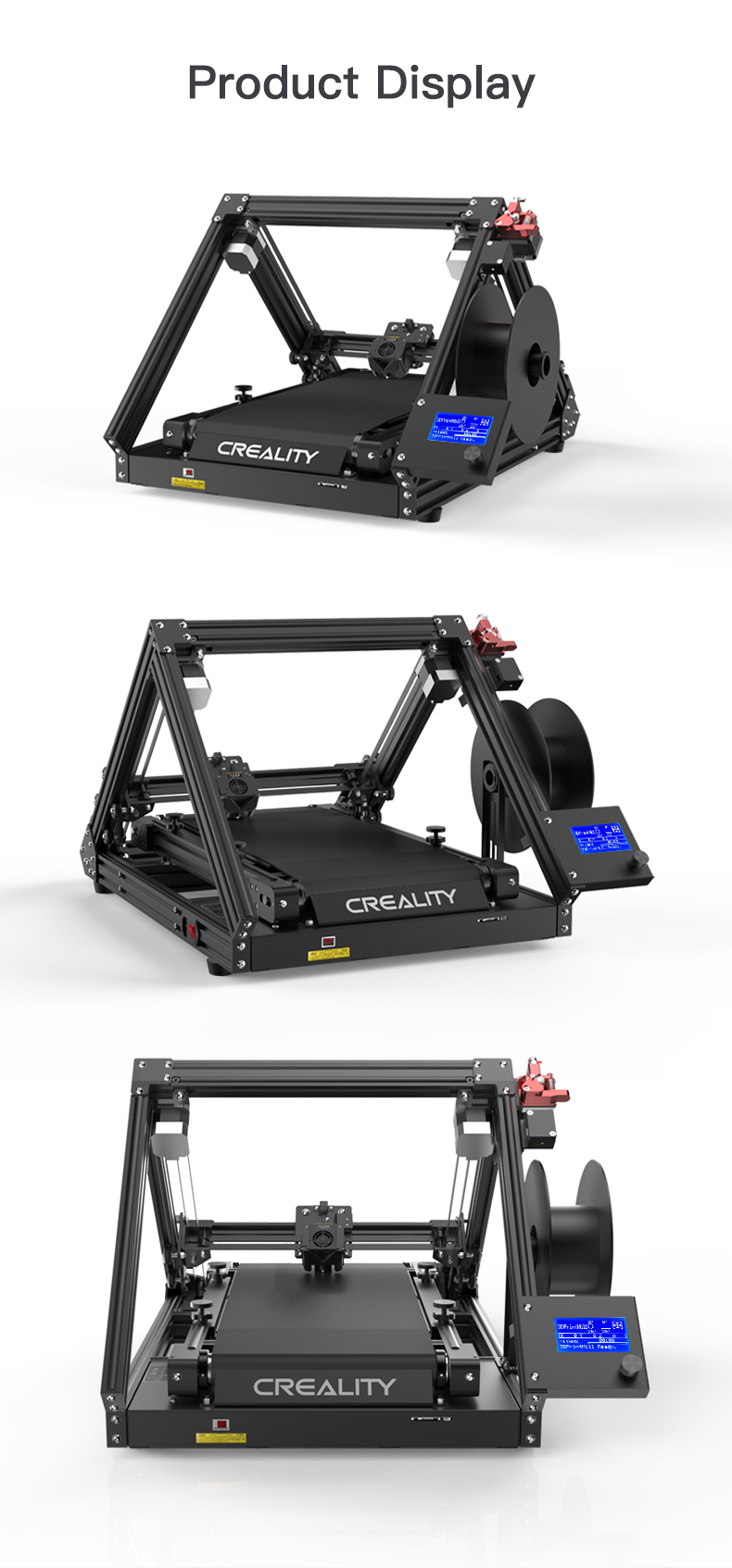 Creality CR-30 PrintMill Belt 3D Printer at SoluNOiD.dk